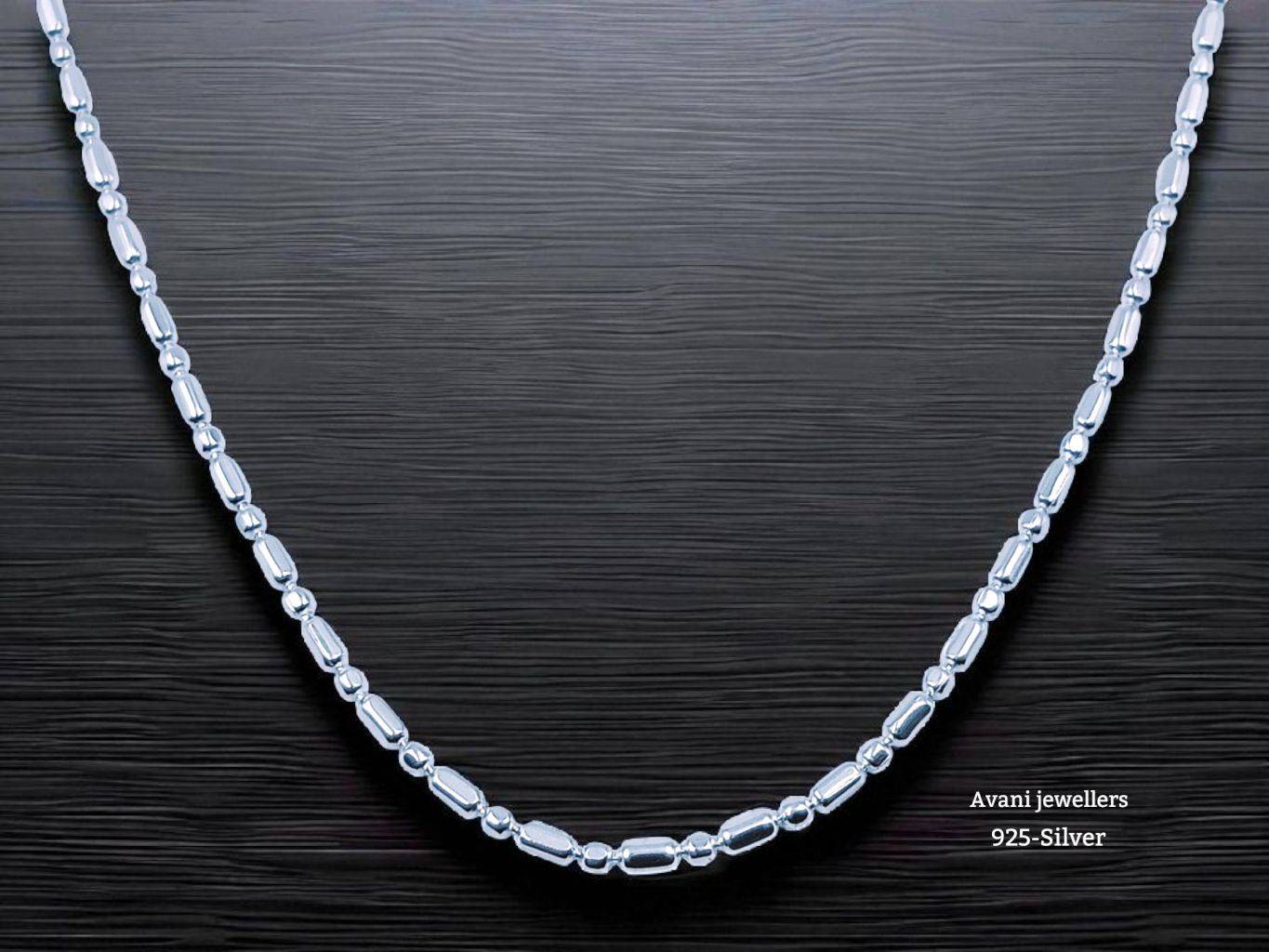 Silver Gents Chain @₹1368