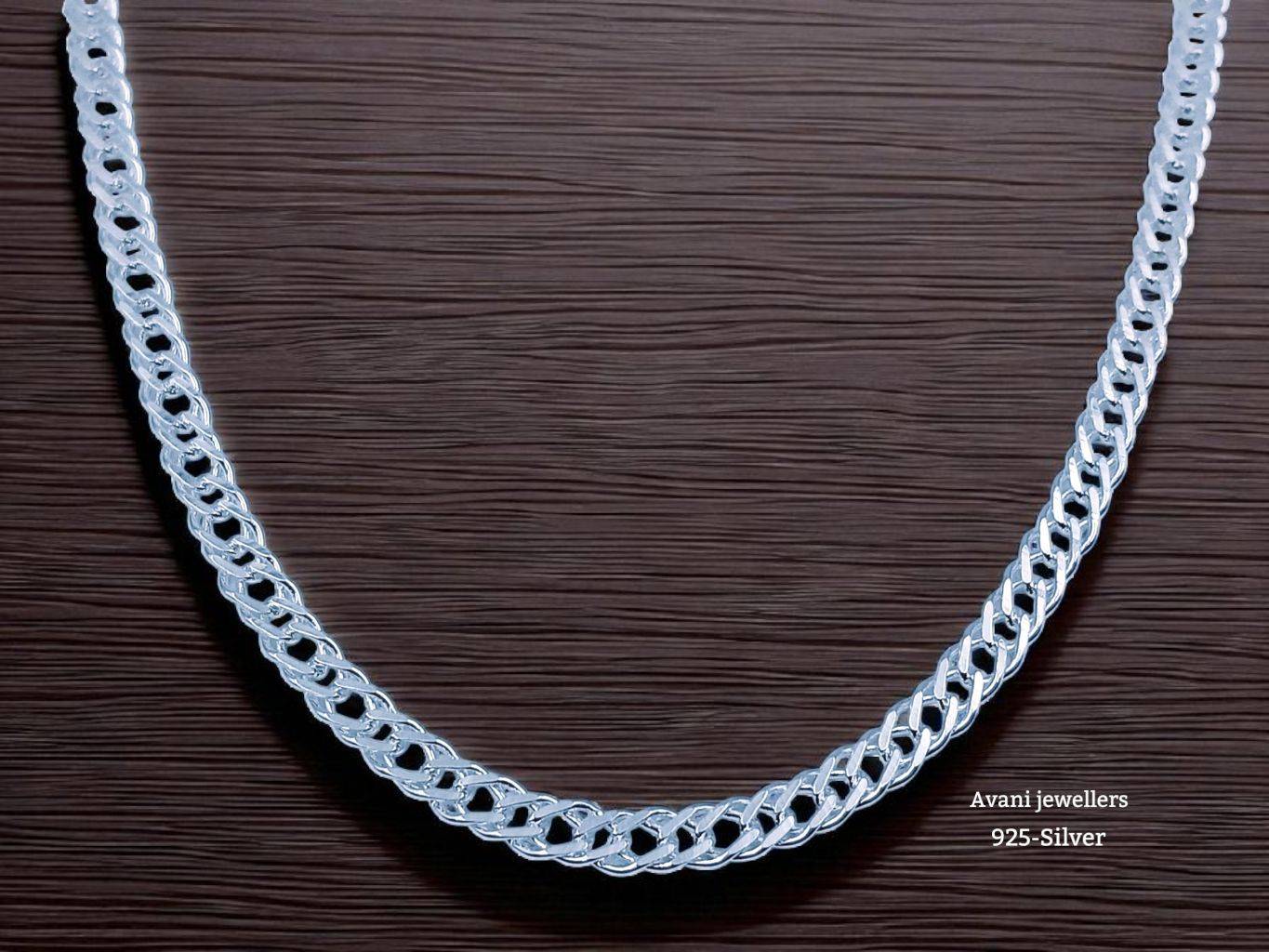 Silver Gents Chain @₹3270