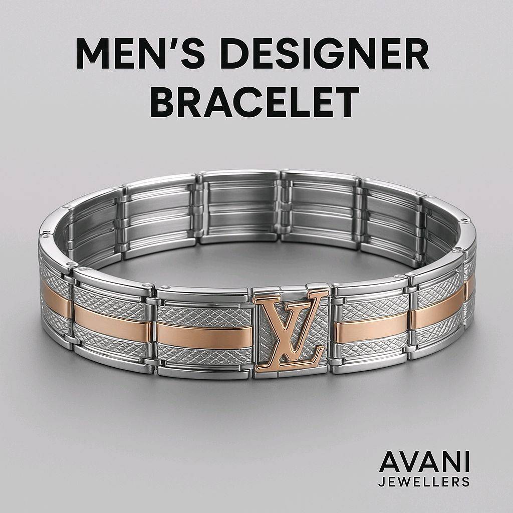Silver Gents Bracelet @ ₹12444