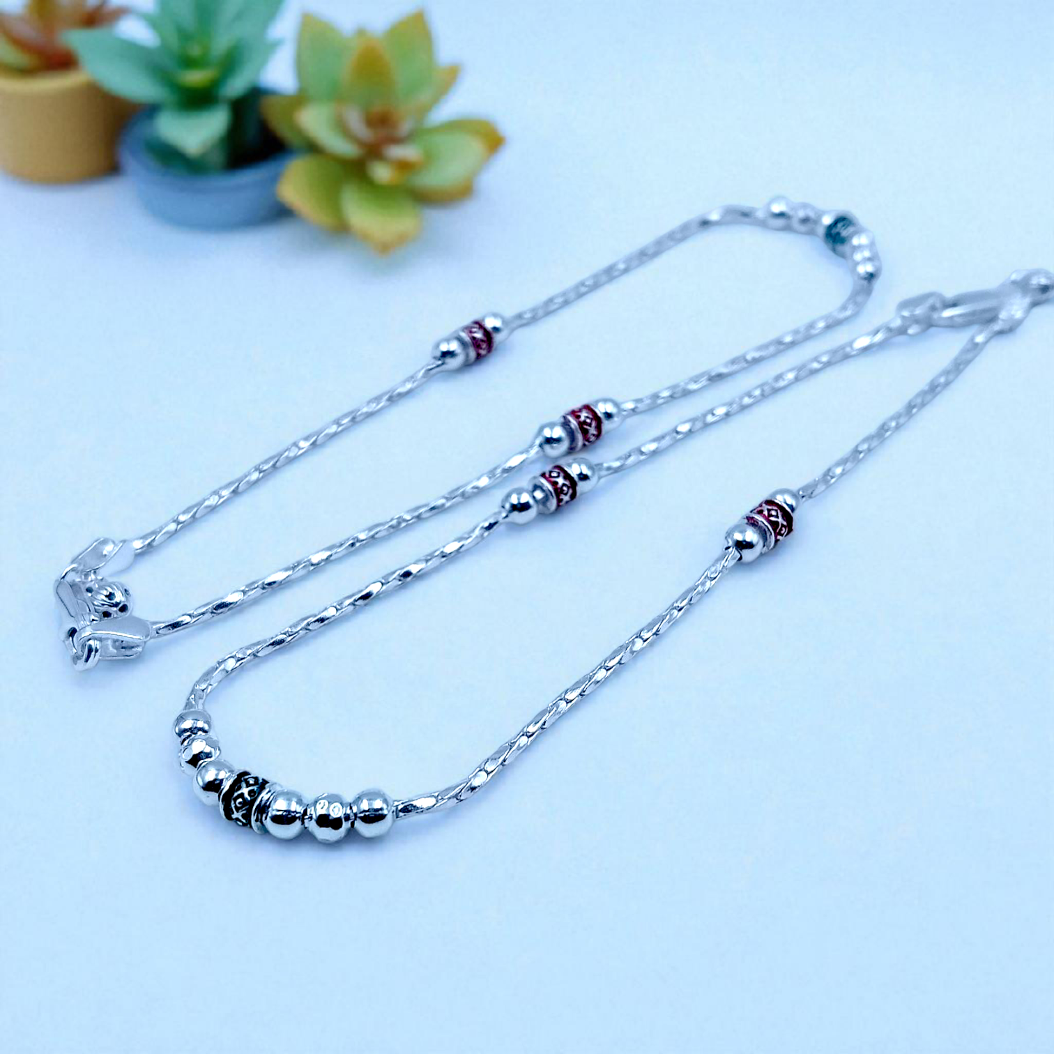 Silver Fancy Paayal @ ₹4176