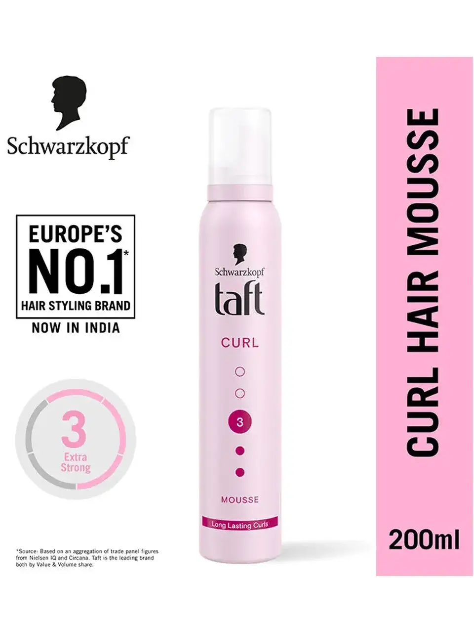 Schwarzkopf  Curl 3 Mousse Long Lasting Curls Buy @ ₹460