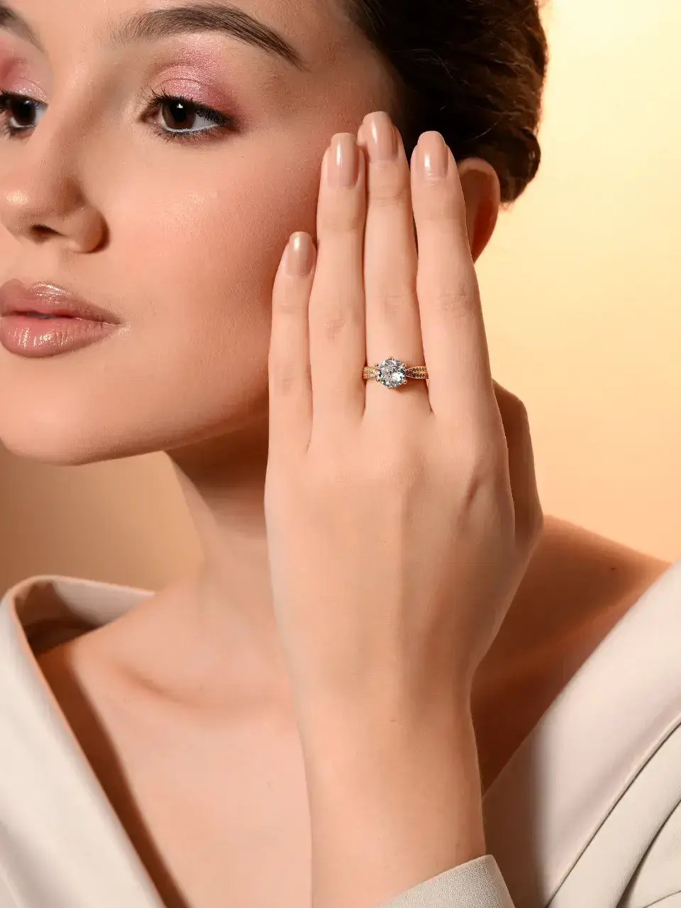 Sayda Jewels Eternal Spark Solitaire Ring Buy @ ₹425