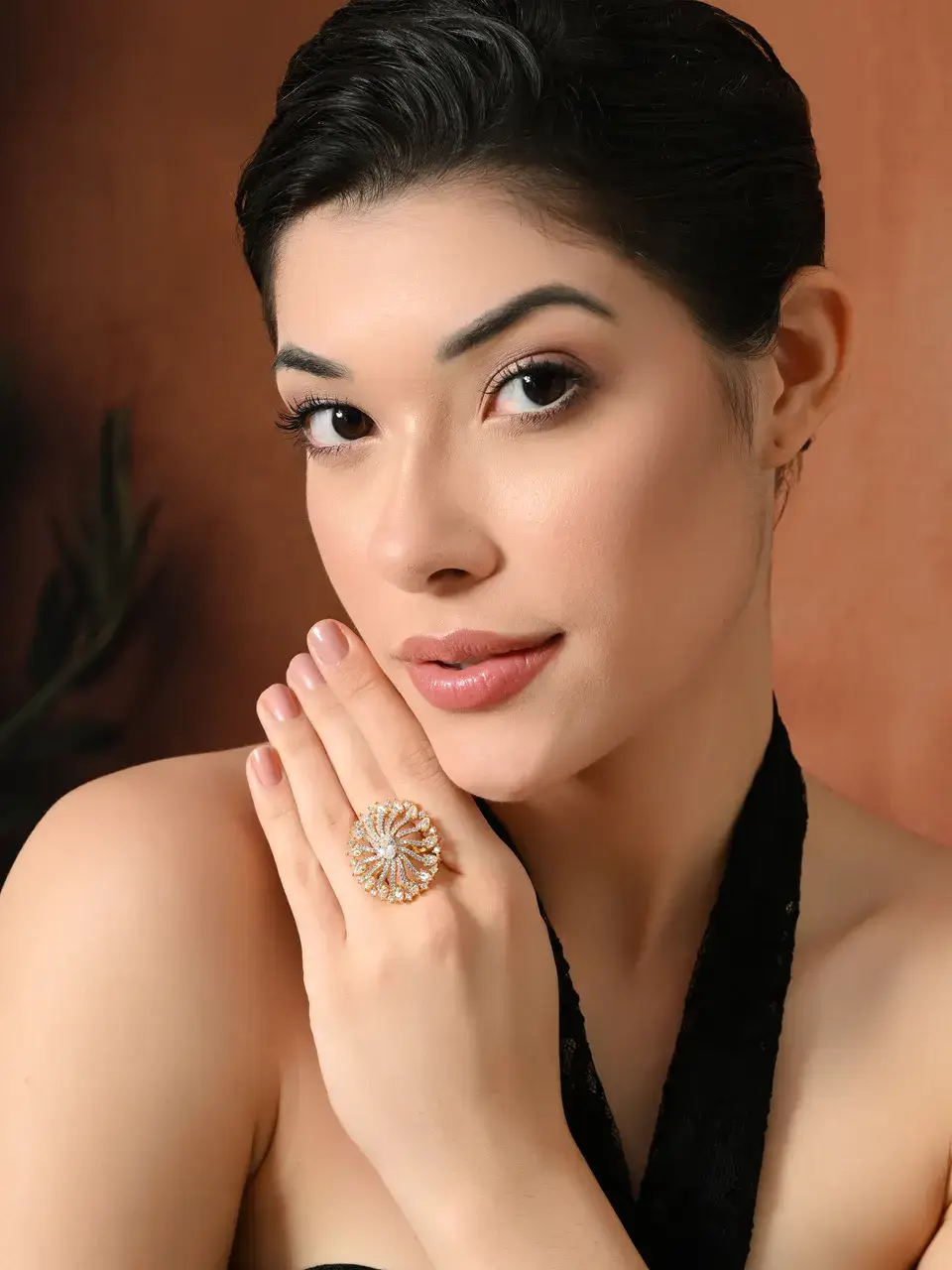 Sayda Jewels Radiant Bloom Sparkling Elegance Ring Buy @ ₹935