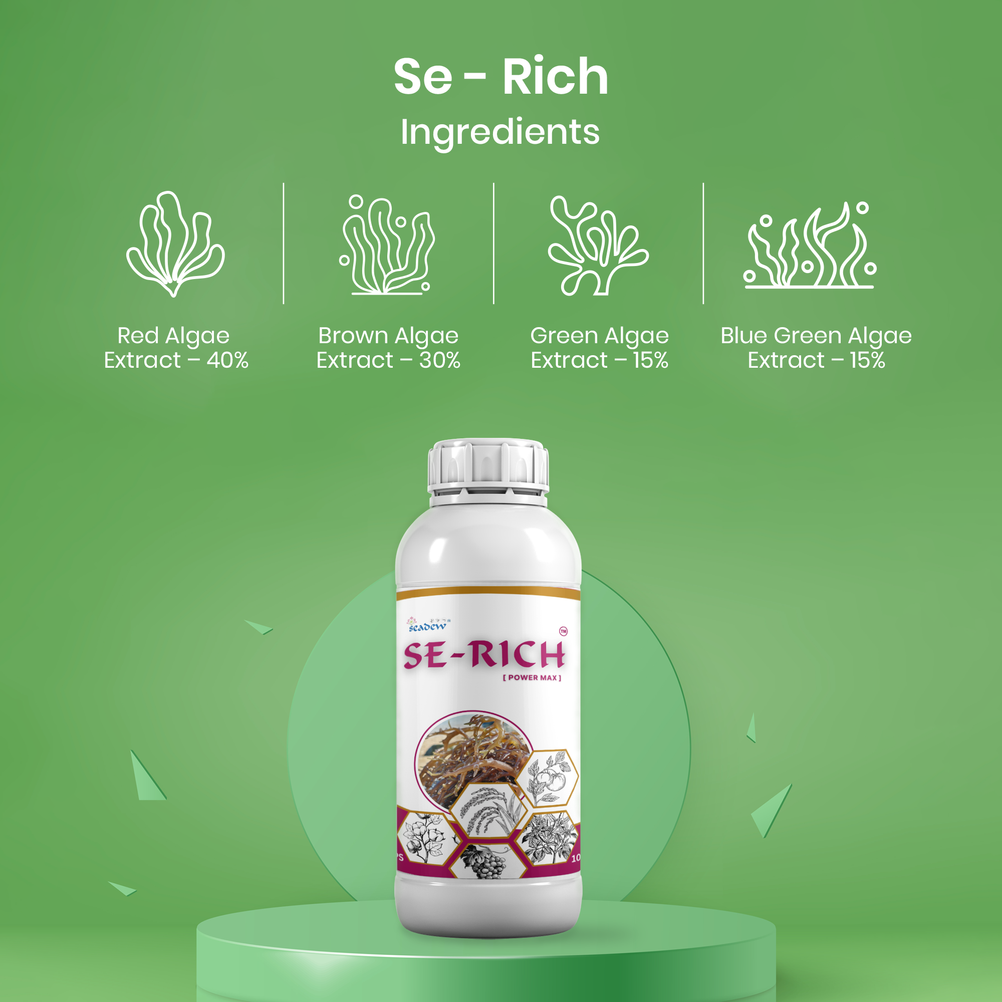 Se-Rich – Organic Seaweed Fertilizer for Stronger Plants