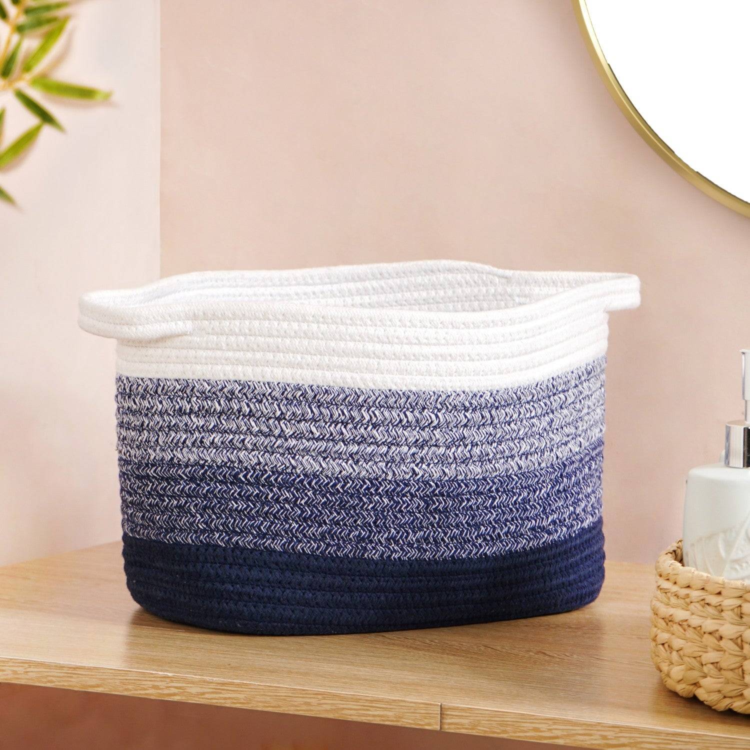 Sea Shore Laundry Basket 20cm