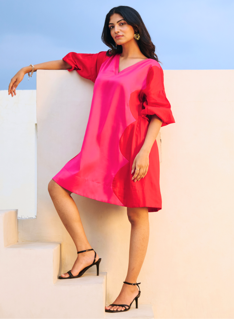 Short Party Dress - color variant: Multi