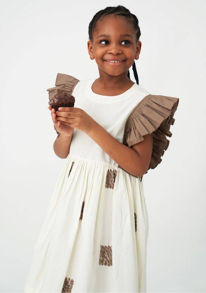 Side Frill Dress