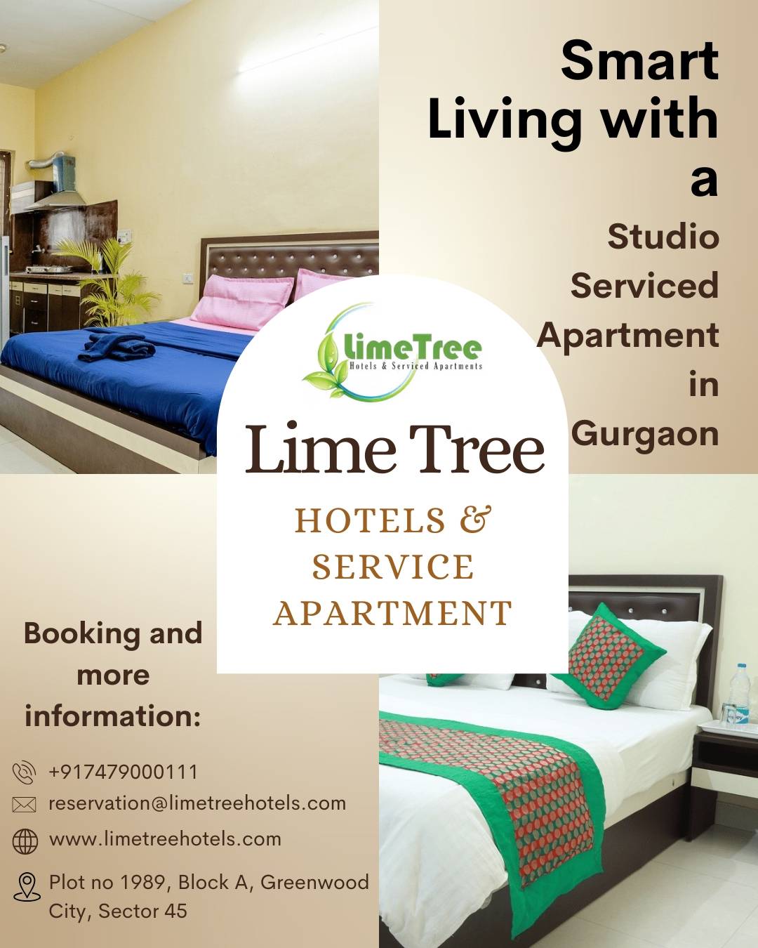 Contemporary Studio Apartment for Easy and Comfortable Gurgaon Living