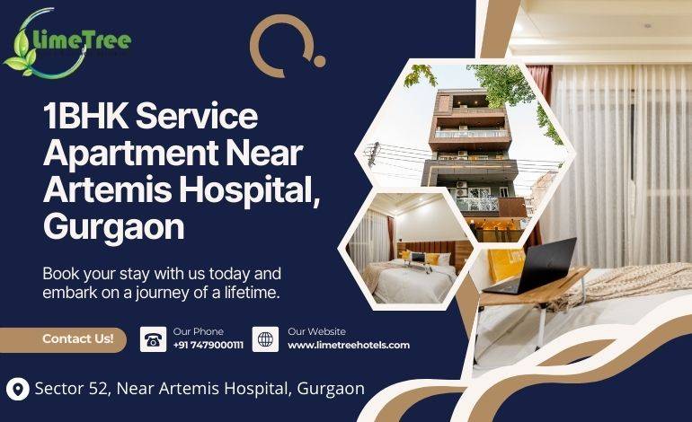 Fully Furnished 1BHK Service Apartment Near Udyog Vihar Gurgaon