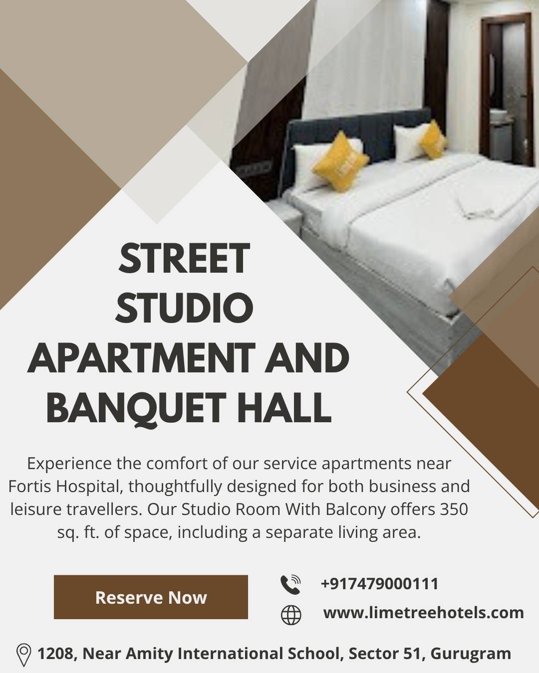 Furnished Studio Apartment Gurgaon – Comfortable Modern Stay