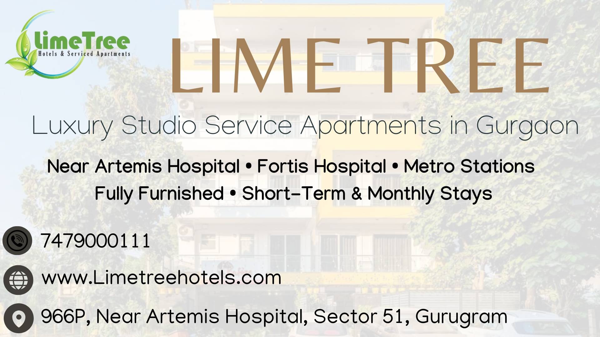 Studio Apartments with Flexible Rentals in Gurgaon