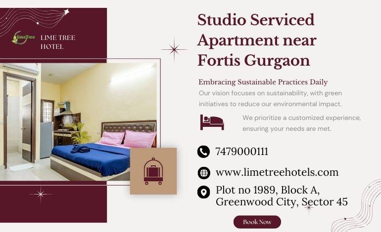 Fully Furnished Studio Apartments Near Fortis & Artemis Hospital, Gurgaon