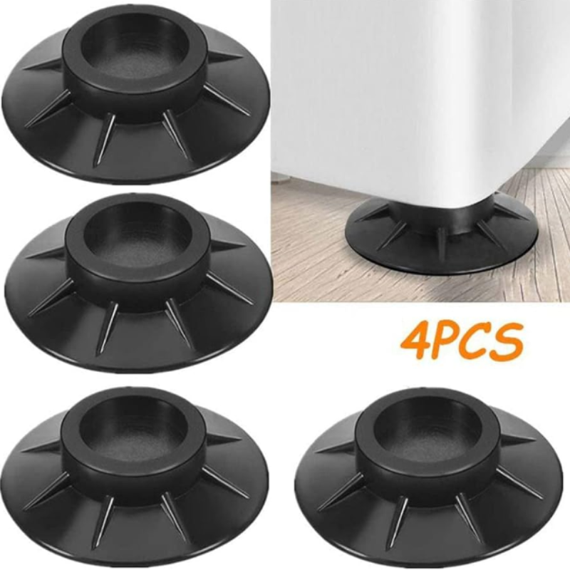 Super Vacuum Anti Slip Vibration Rubber Pads - Appliance Stabilizer (Pack Of 4) Buy @ ₹79