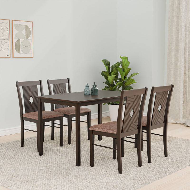 Tansy 4 Seater Dining Set (Antique Cherry)