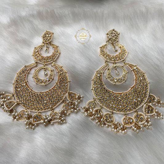 Sterling Silver Bold And Bling Big Chaandbali