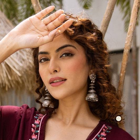 Dreamy Layered Jhumka