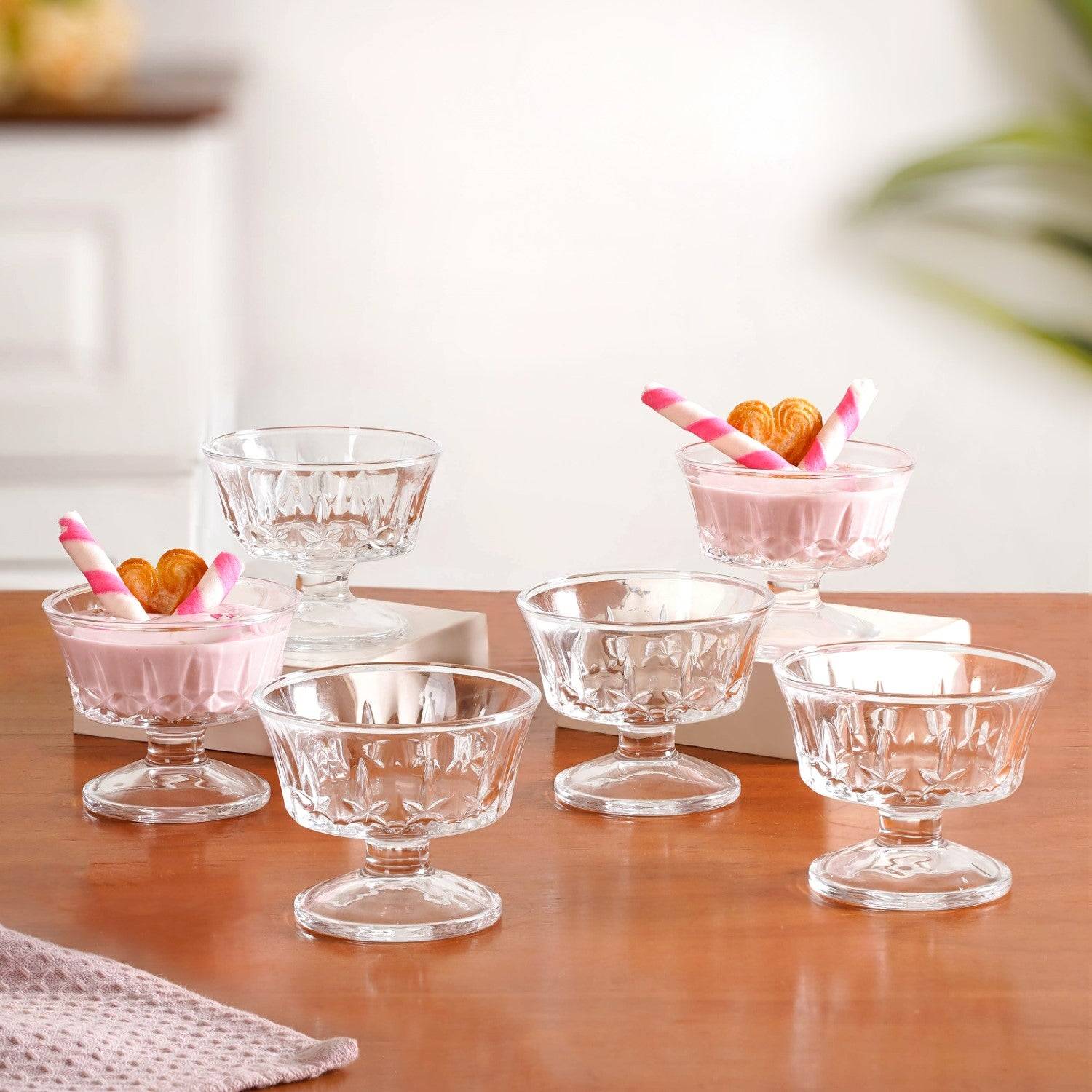 Retro Dessert Glass Set Of 6 120ml buy only at ₹660