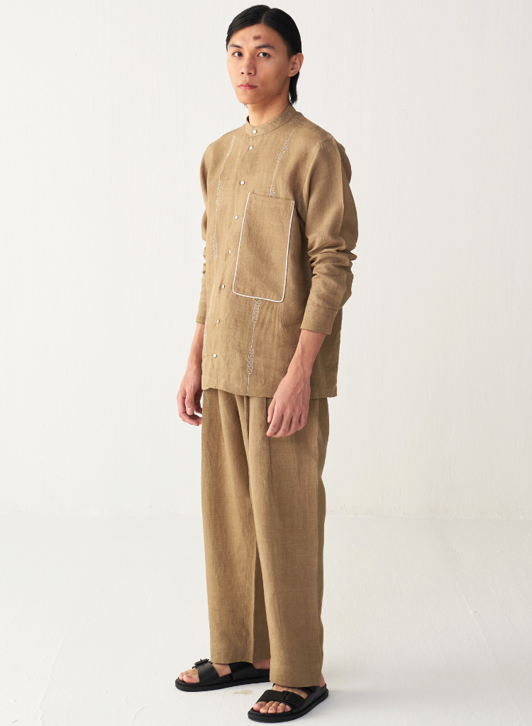 Three Pleat Pants
