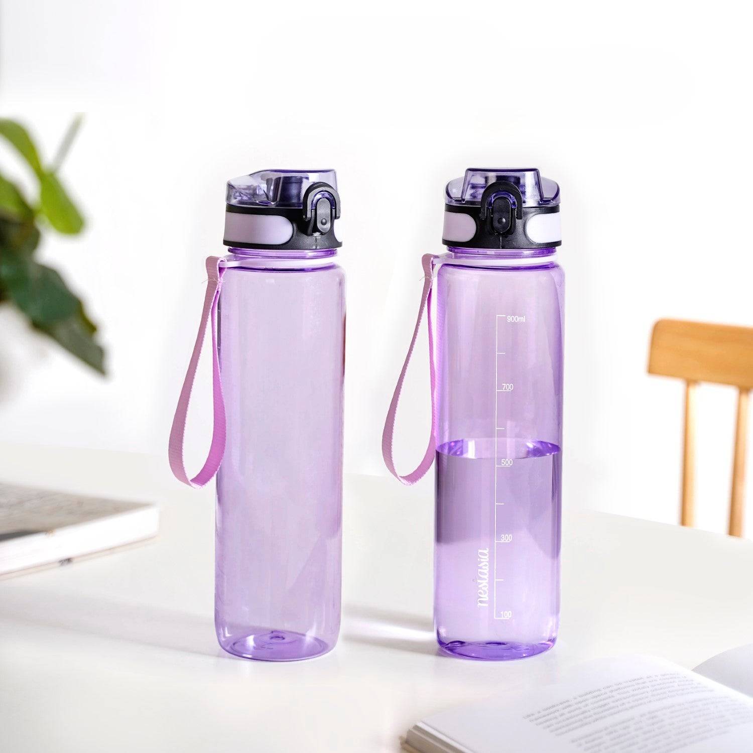 Aqualite Travel Water Bottles Set Of 2 Lavender Blush 1000ml buy only at ₹895