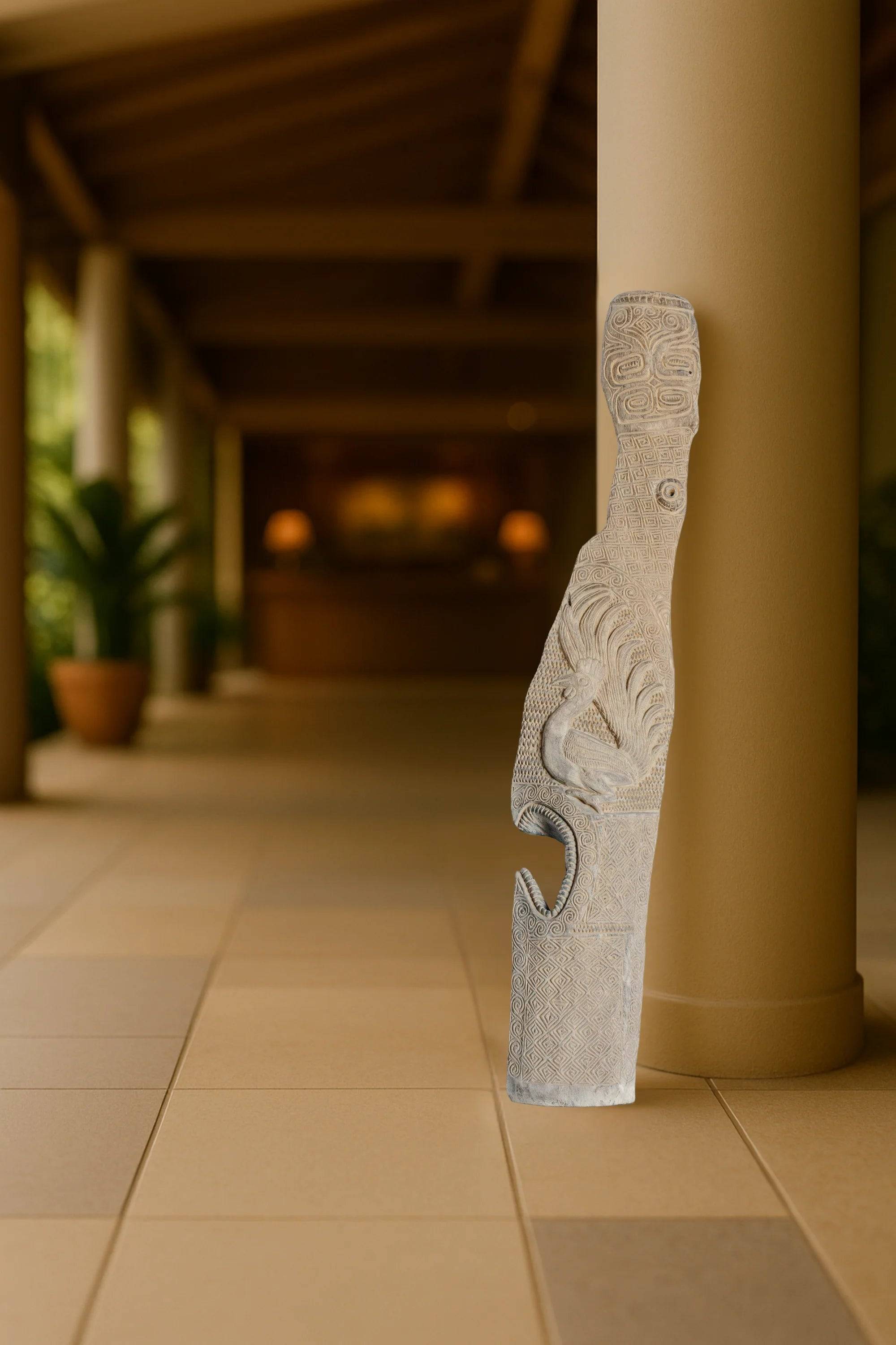 Tribal Madurese Carved Panel – Style 03