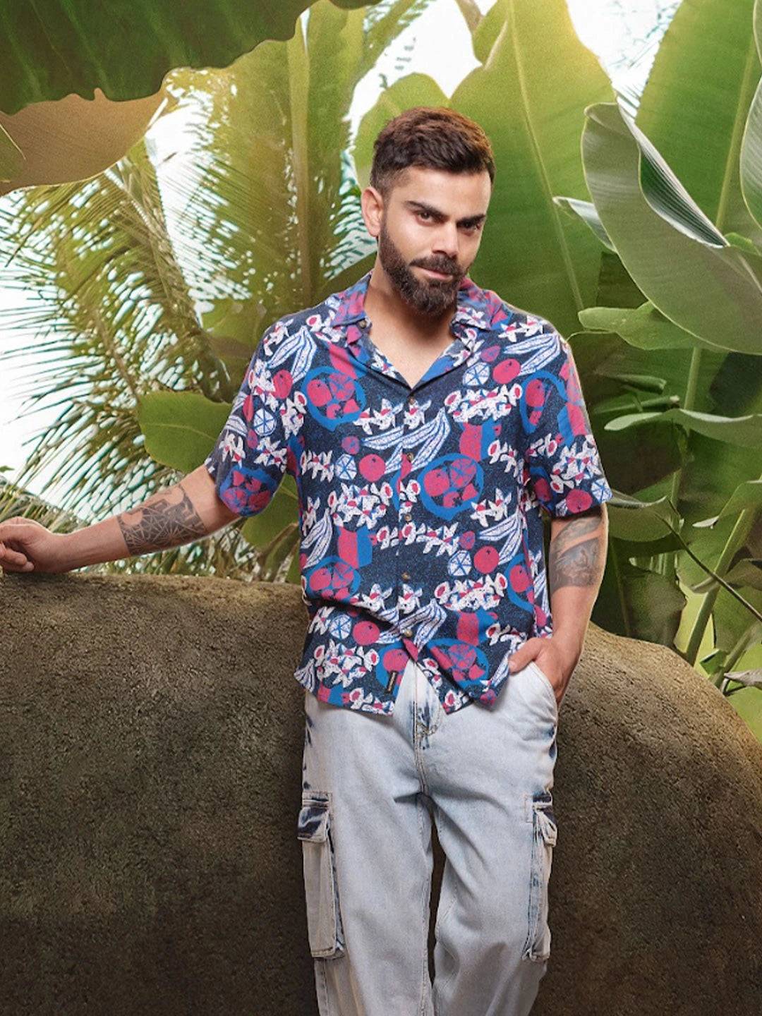 Tropical Bliss Viscose Shirt