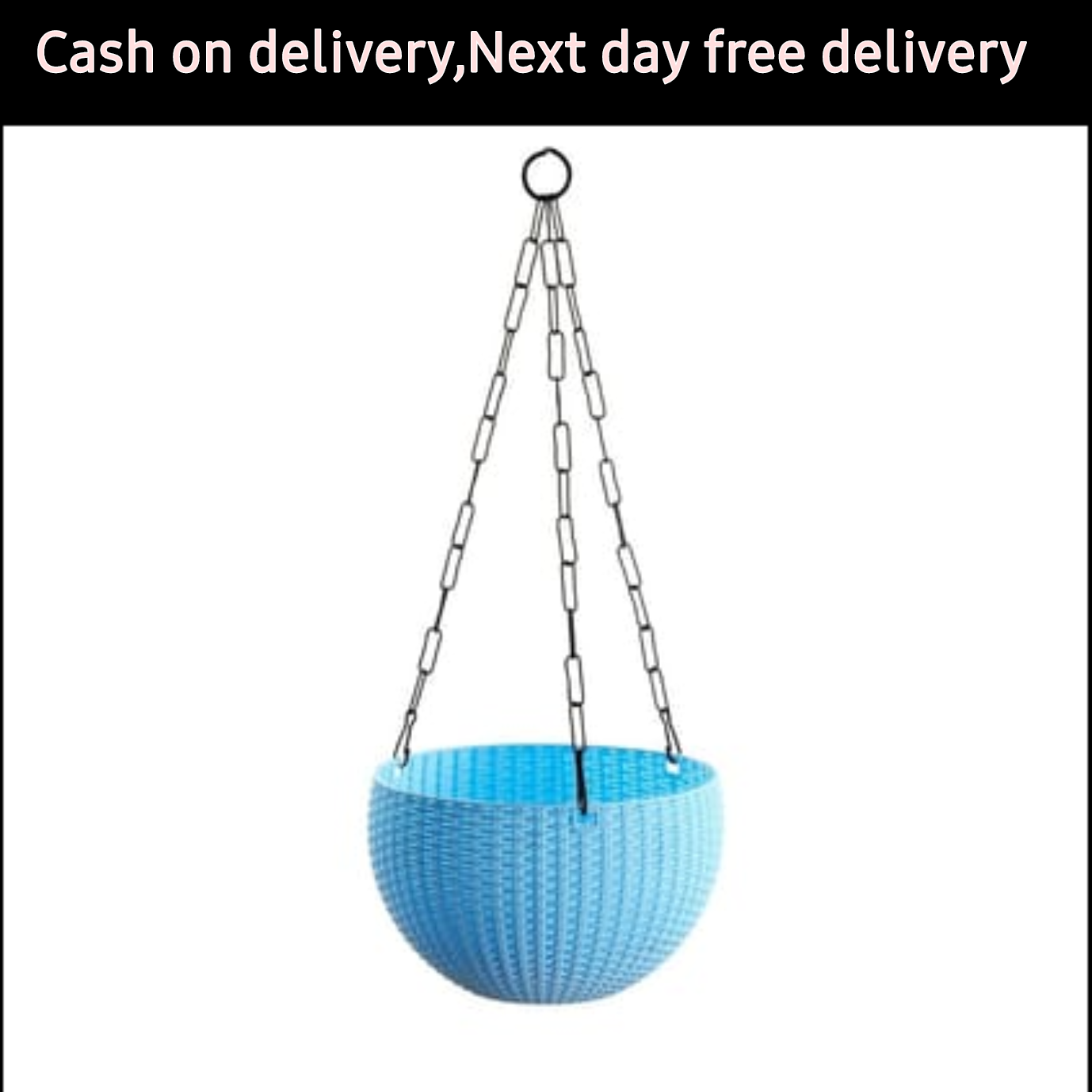 7×4.5 inch Blue Premium Euro Plastic Baskt