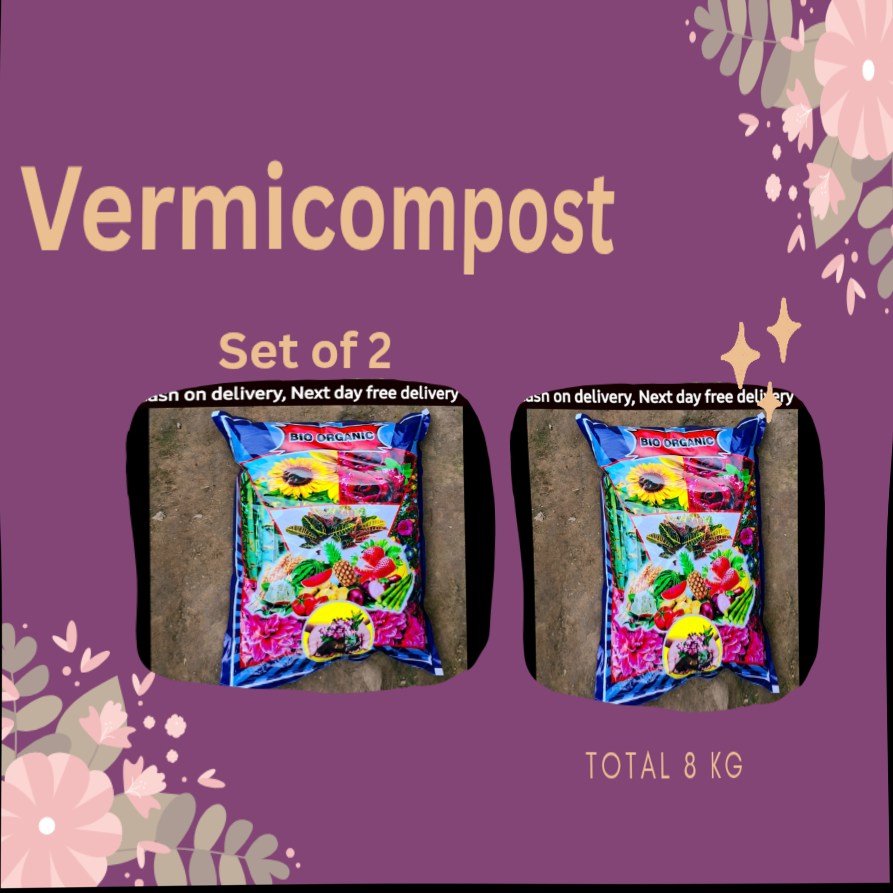 Vermi compost in 4 kg