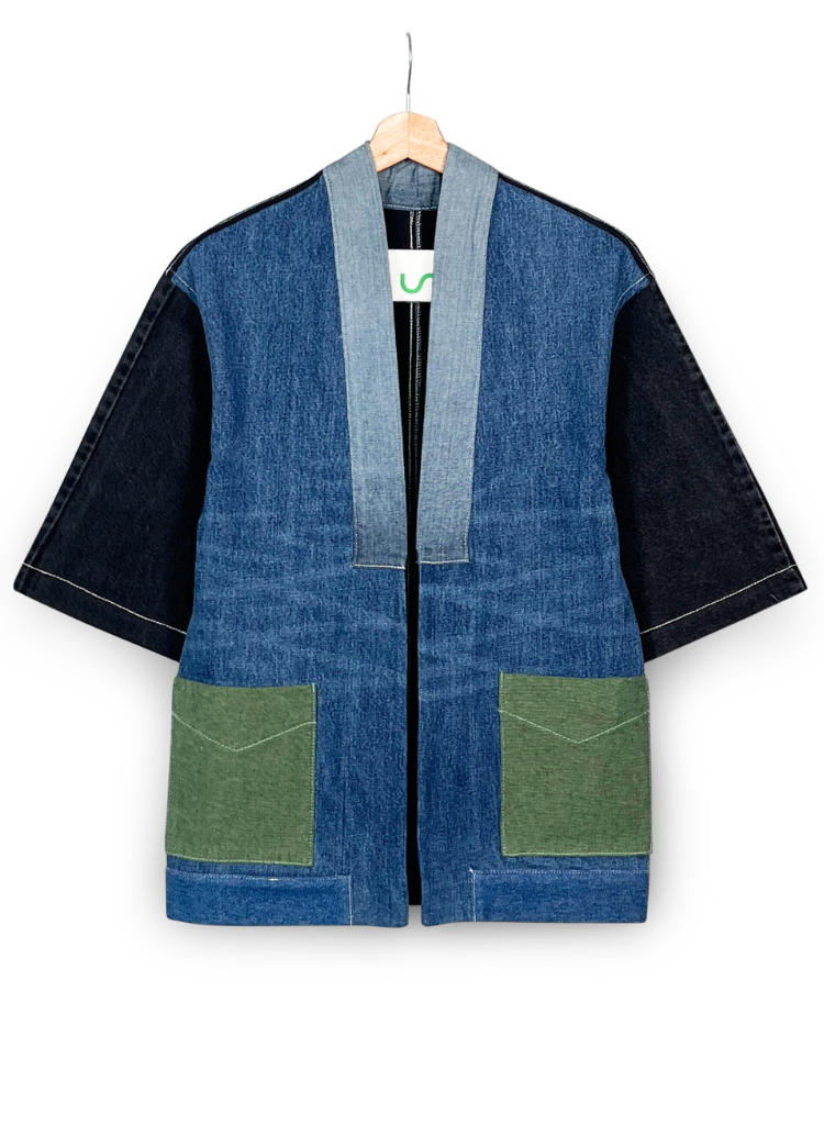 Upcycled Kimono Jacket 204
