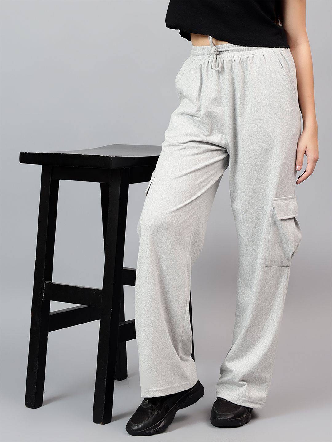 Kotty Women High-Rise Cargo Trousers