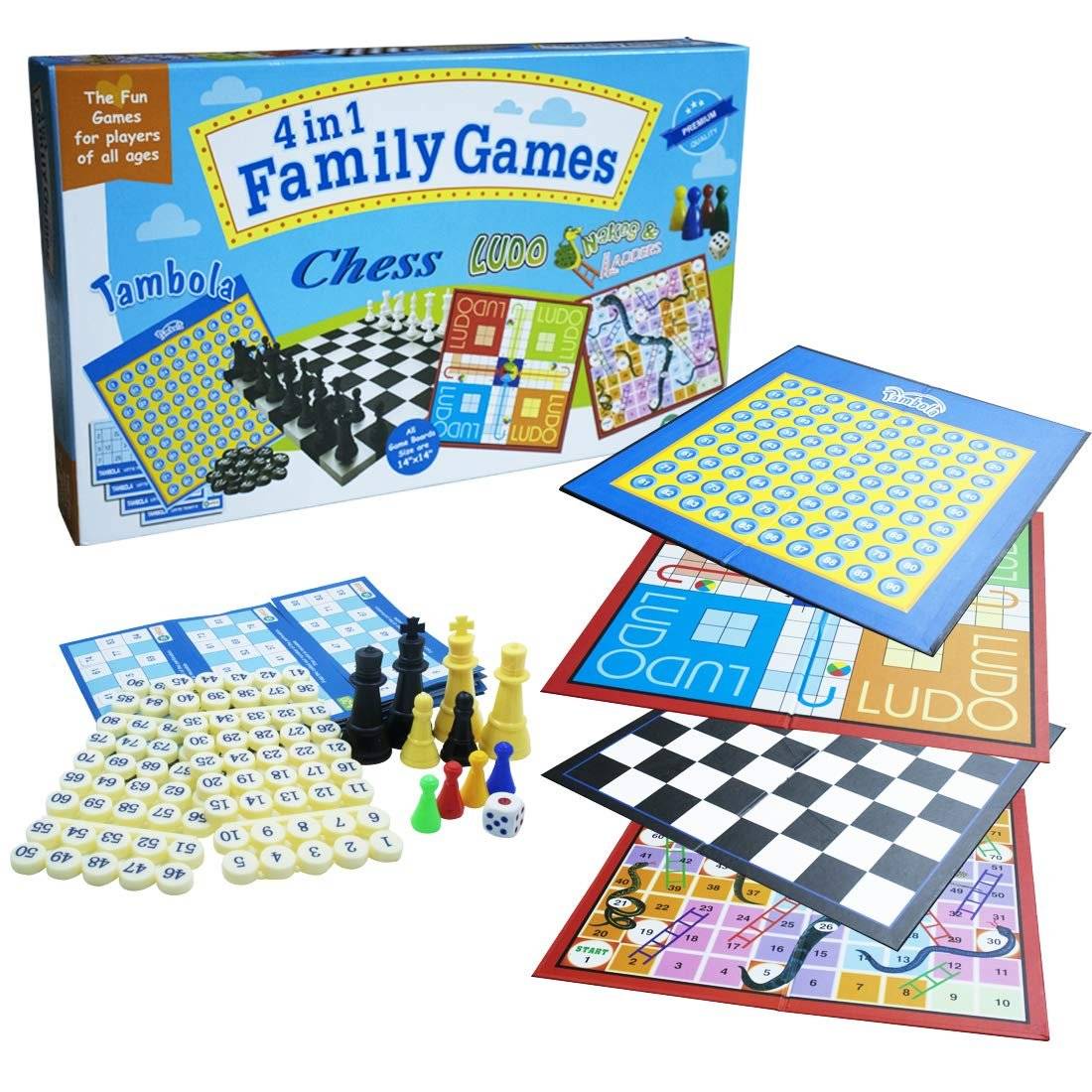 Ekta 4 In 1 Family Games Buy @ ₹435
