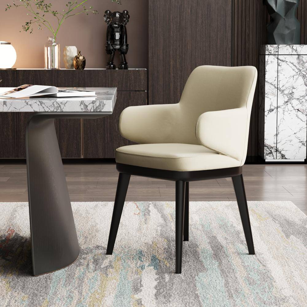 Arvia Dining Chair with Arm - Robin Beige