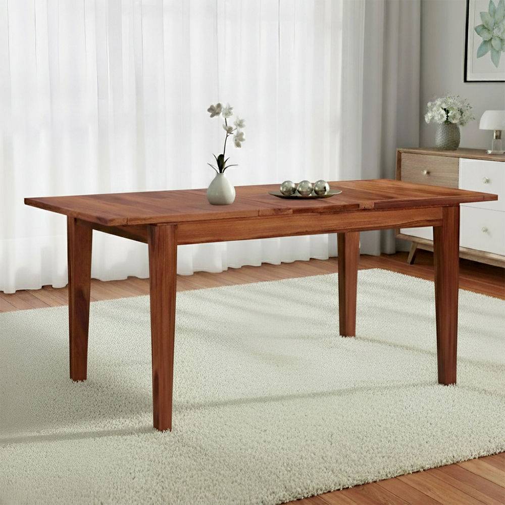 Brunark Sheesham 4 to 6 Seater Extendable Dining Table