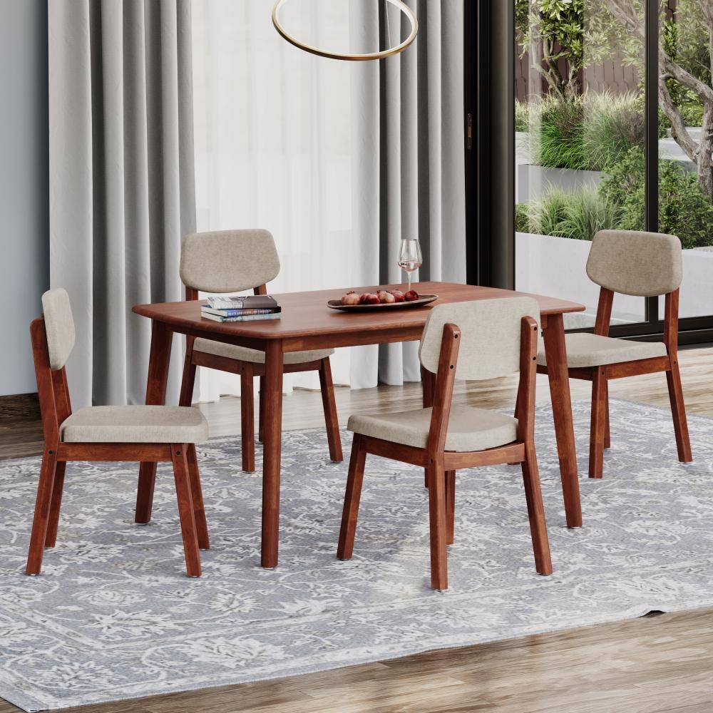 Capers 4 Seater Dining Set Rectangle