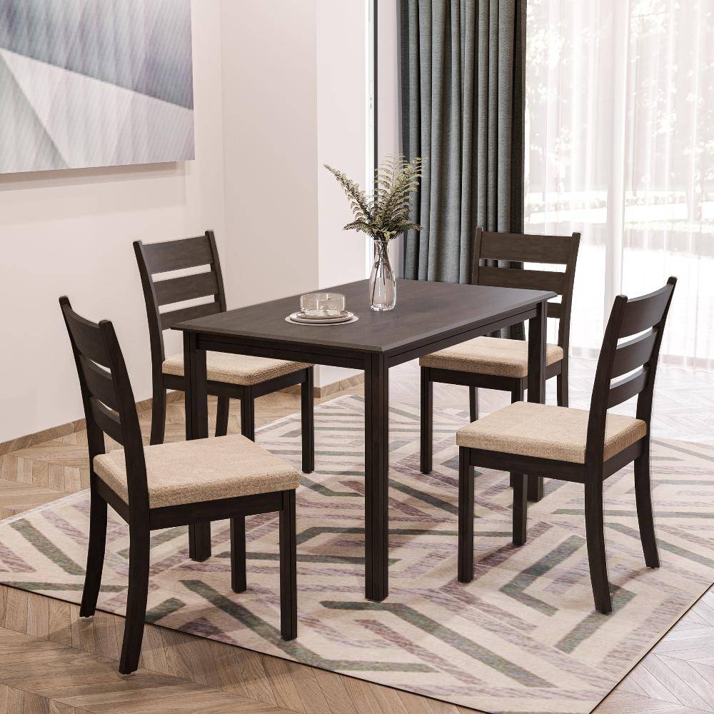 Cobbler 4 seater solid wood dining set