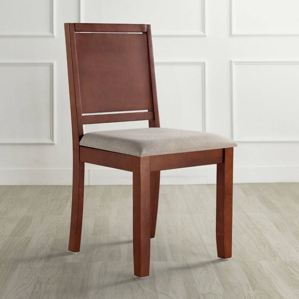 Costus Solid wood Dining chair with Cushion