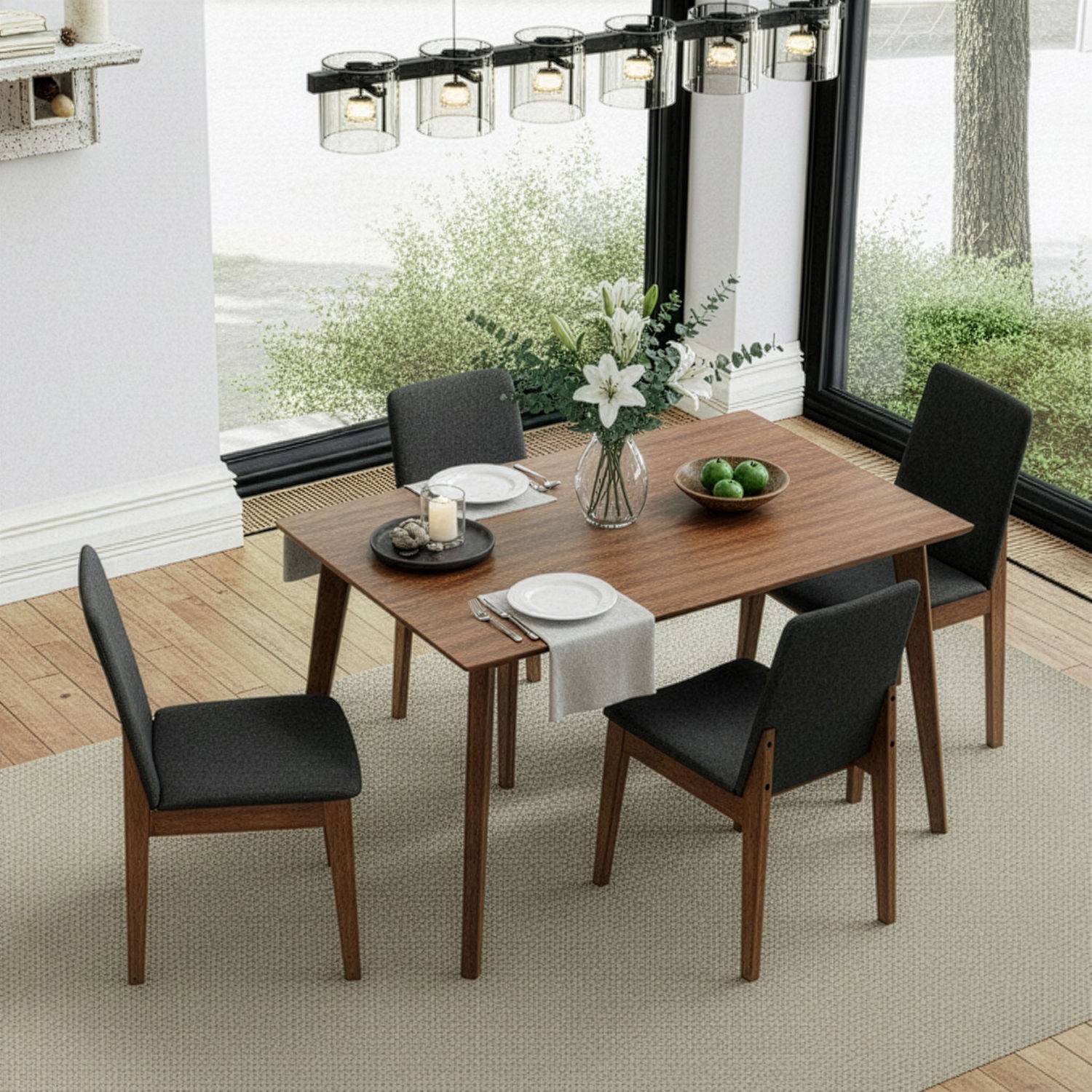 Karnel 4 Seater Dining Set