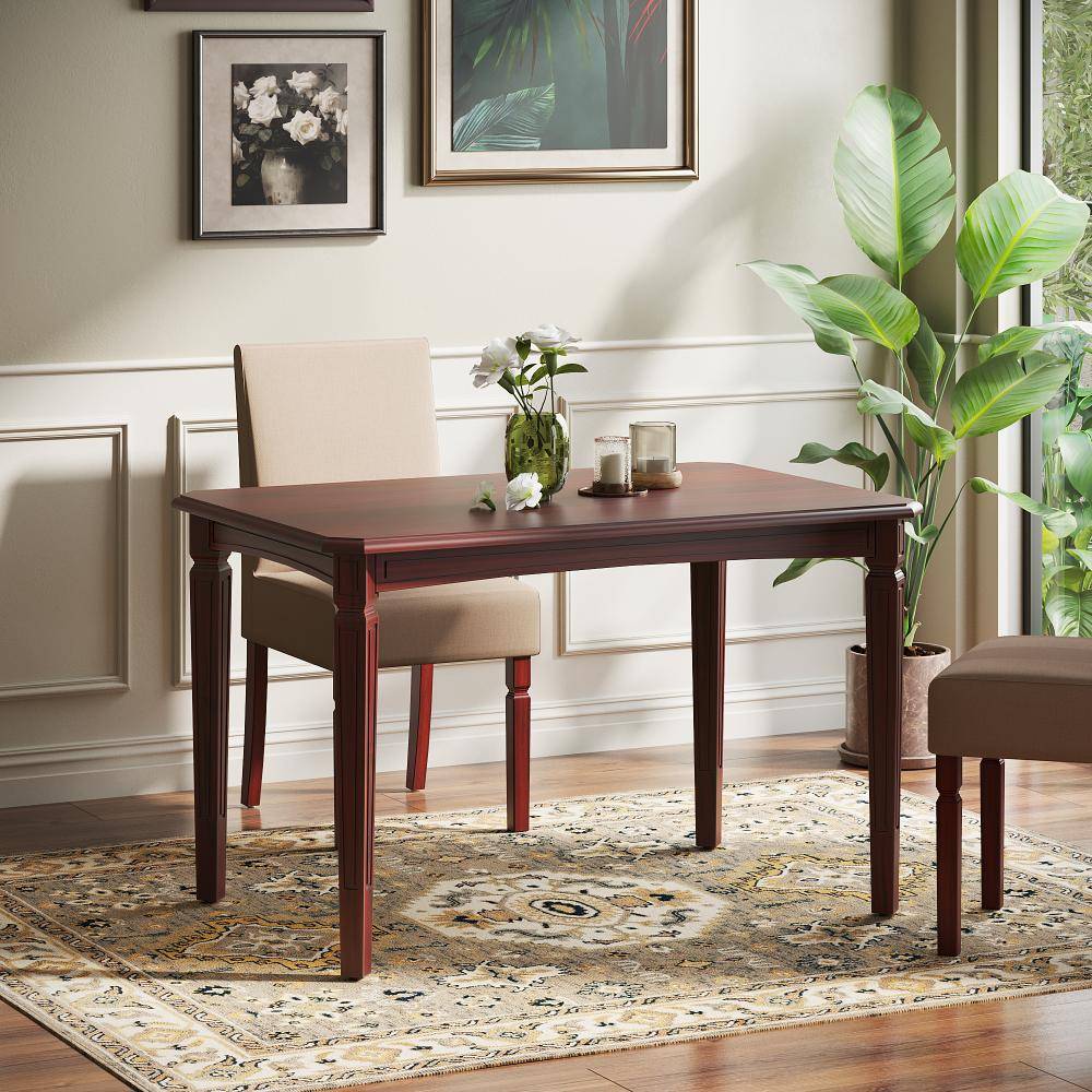 Kumen 4 seater teak wood dining table