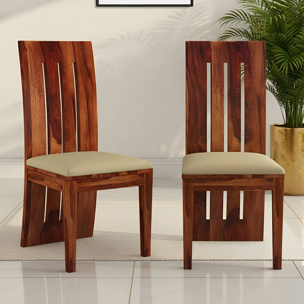 Olira Sheesham Dining Chair Set of 2