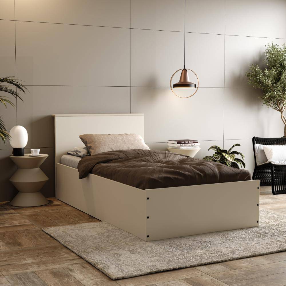 Taurus Single size Engineered Wood Bed with Storage (72x36 inch)
