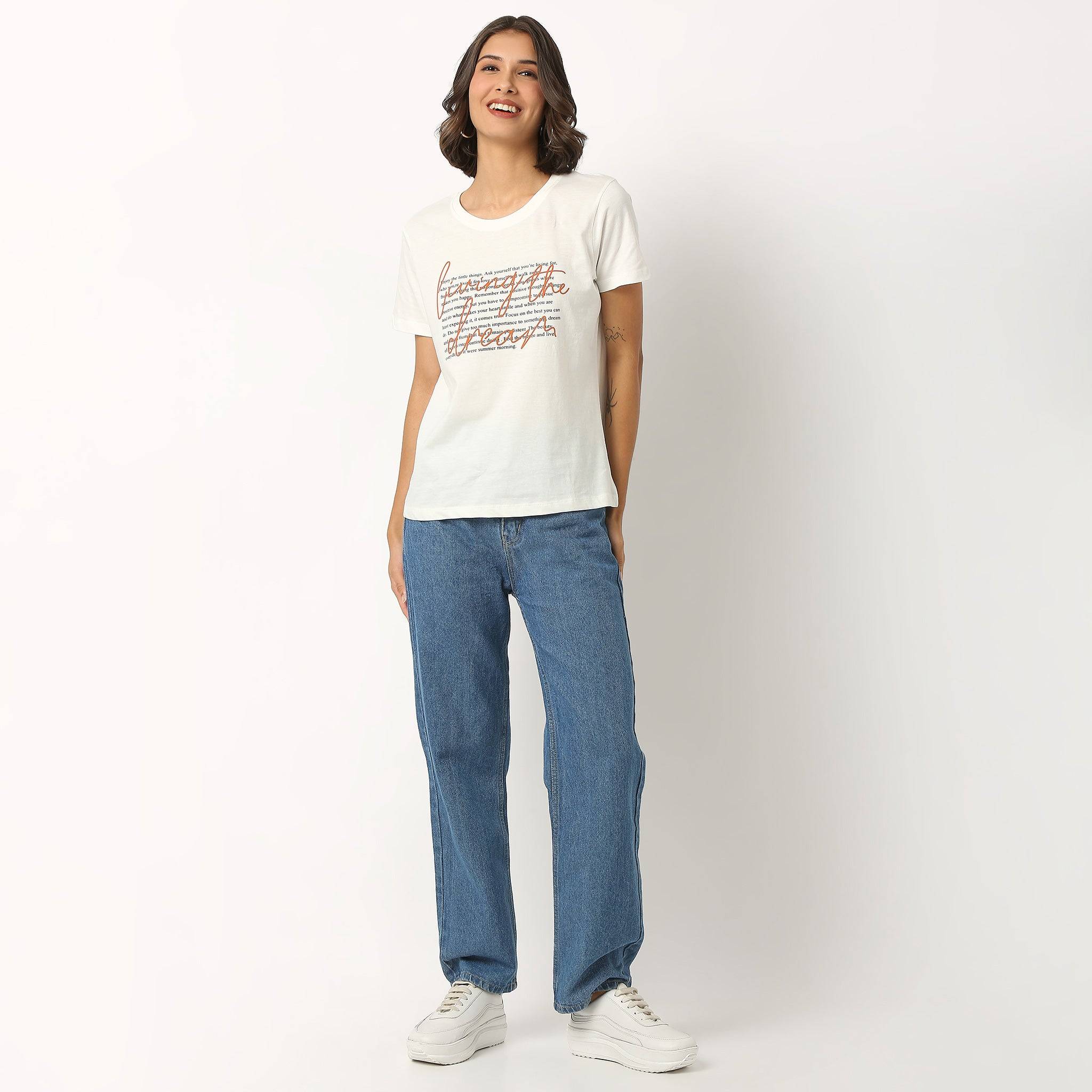 Cotton Graphic T-Shirt