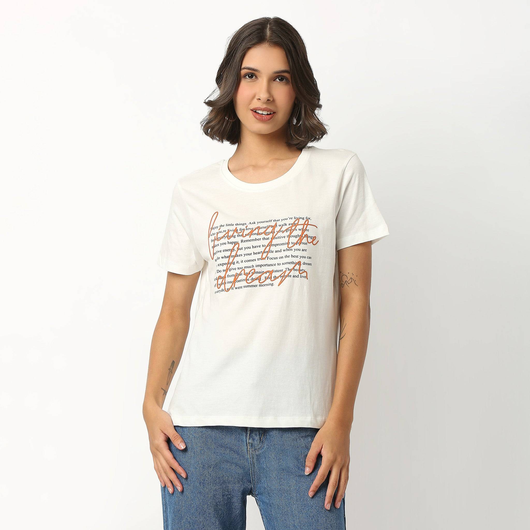 Cotton Graphic T-Shirt