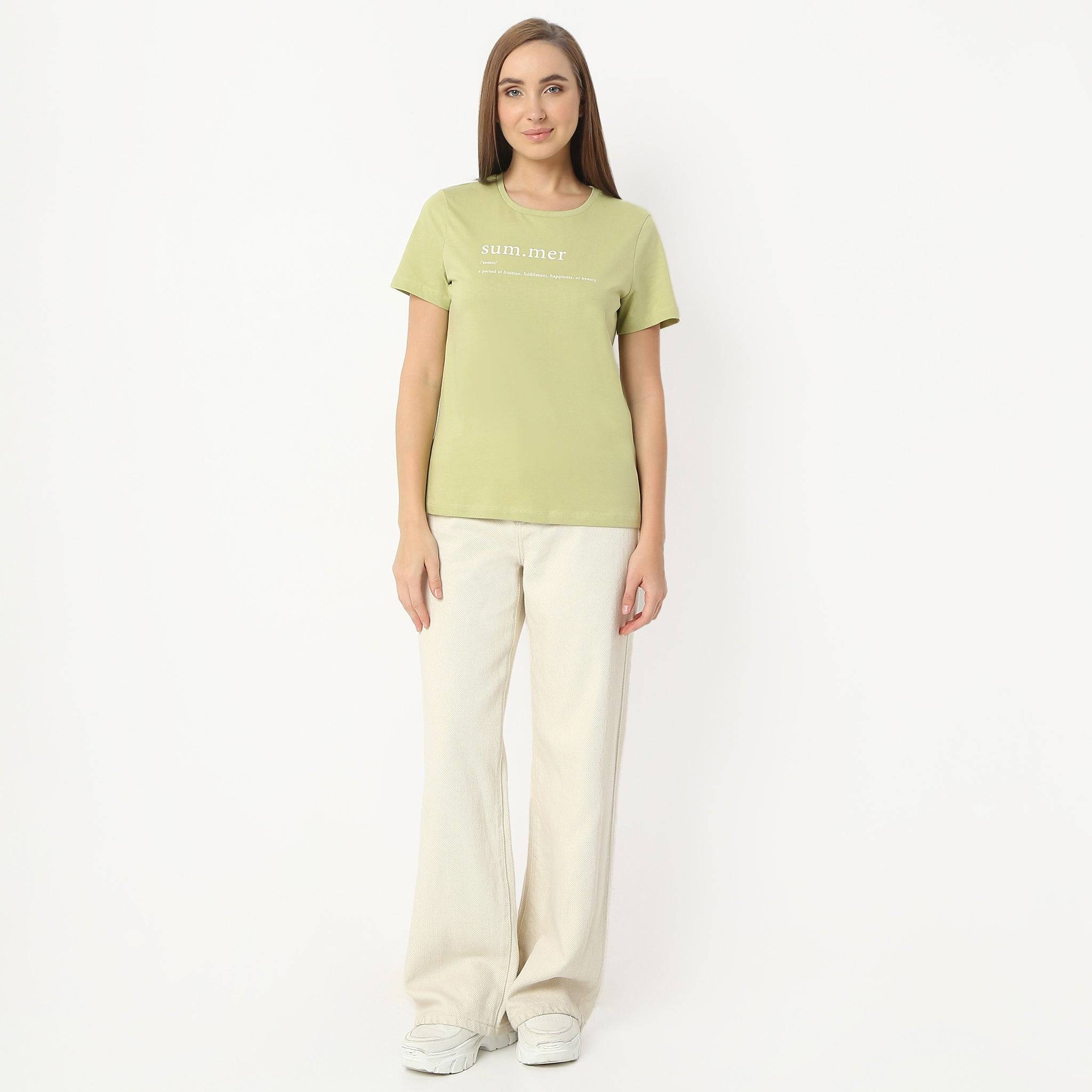 Printed Short Sleeve T-Shirt