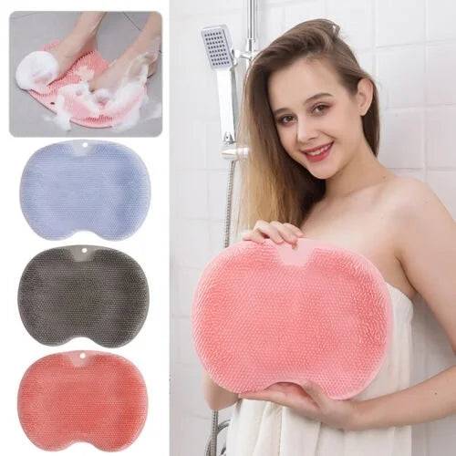 Shower Foot & Back Body Scrubber – Dual-Sided Silicone Bath Brush for Deep Cleaning, Exfoliation & Massage Buy @ ₹129