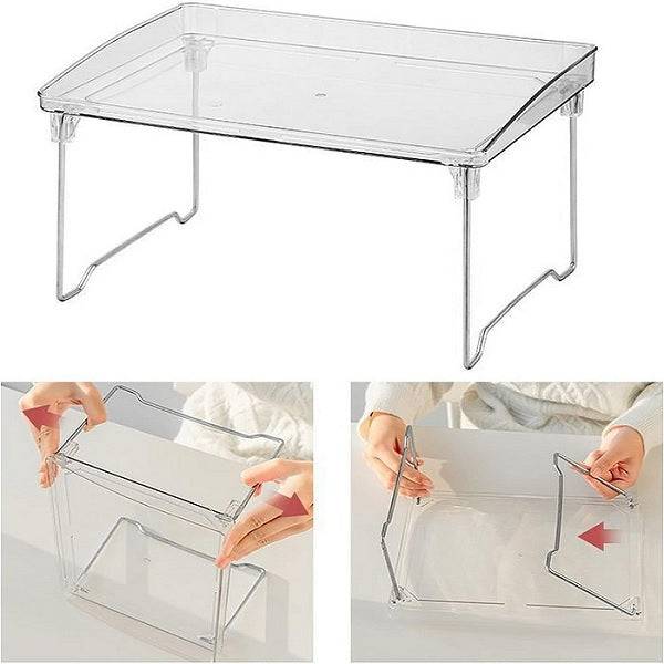 Crystal Storage Rack – Elegant Clear Organizer for Home, Office & Vanity Use (Pack of 1) Buy @ ₹199