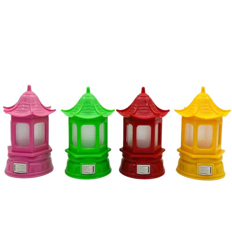 1 Pc Castle Shape LED Night Lamp (Random Color) Buy @ ₹129