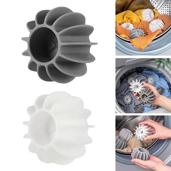 Reusable Silicone Laundry Balls – 10/20/30 Pcs Anti-Tangle Fabric Softening Balls for Washing Machine (Random color) Buy @ ₹99