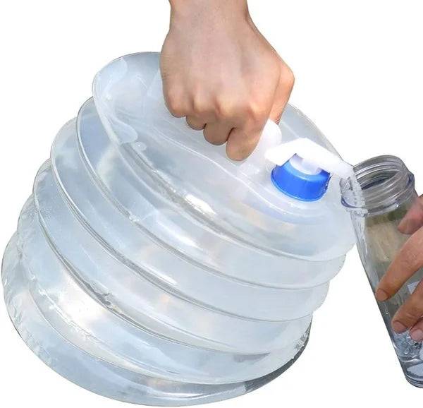 5L Folding Water Jar – Portable Collapsible Water Container for Outdoor, Travel & Camping (Pack of 1) Buy @ ₹199