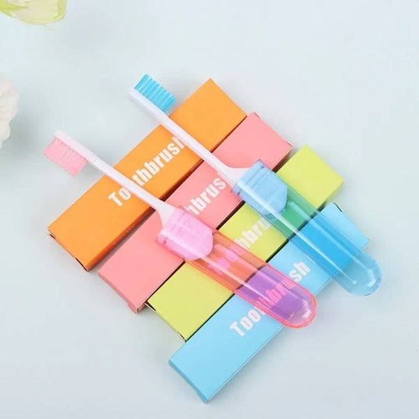 Foldable Travel Toothbrush (Pack of 2 Pcs), Portable & Hygiene Toothbrush Buy @ ₹49