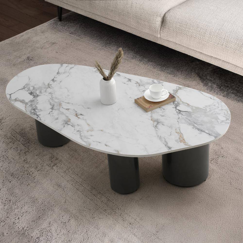 Sumatra Coffee Table - Amphora White