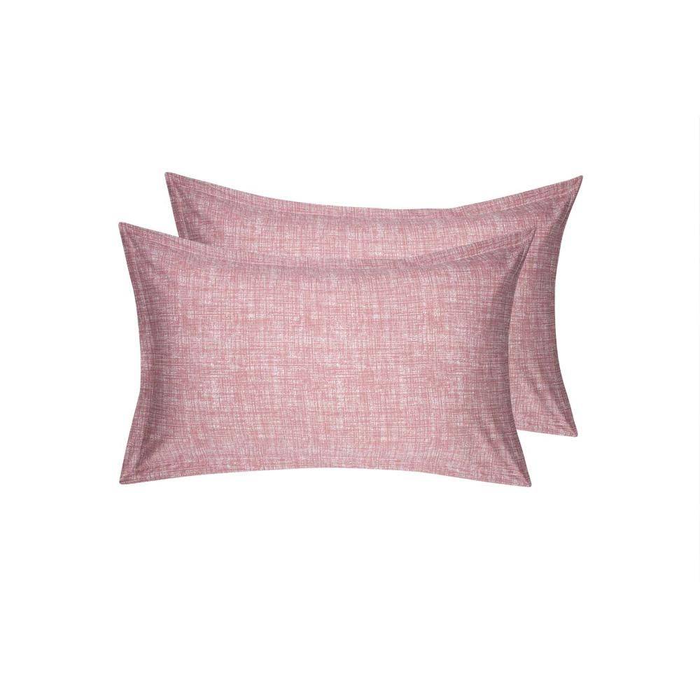 100% Cotton Pillow Cover | Standard Size 27x18 Inch | Set Of 2 | 160 TC | Florenza